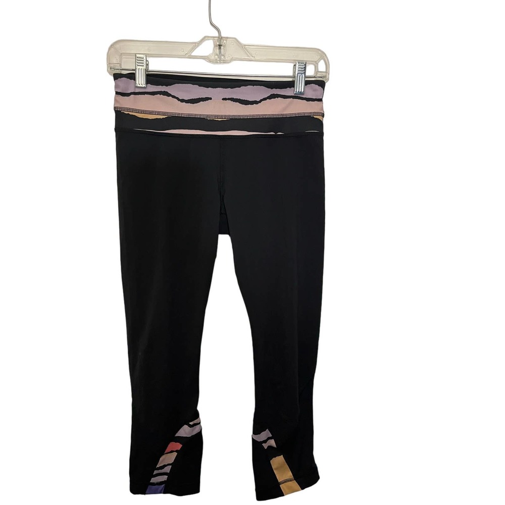 Lululemon Mana run inspire  crop size 6
